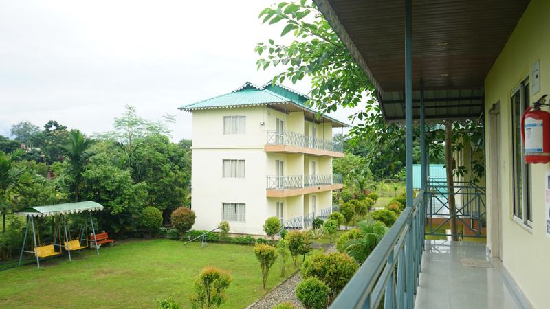 View from the balcony
